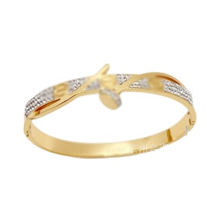 <span class=keywords><strong>Bracelet</strong></span> en acier inoxydable trèfle à quatre feuilles, clou de style <span class=keywords><strong>Cartier</strong></span>, <span class=keywords><strong>bracelet</strong></span> cœur effet goutte d'huile de marque T, <span class=keywords><strong>bracelet</strong></span> Yangshulun - Product Image 3
