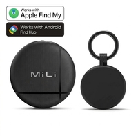 MiLi LiTag Duo : Étui en plastique intégral, traceur UWB, navigation GPS, suivi en temps réel, étanche IPX65 pour animaux de compagnie, chiens, portefeuilles