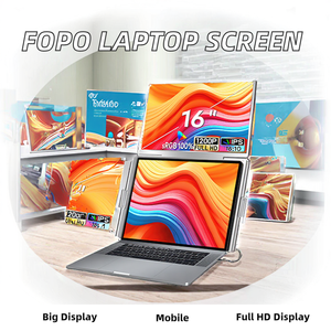 Un Cable con Extensor de 3 Pantallas para Laptop con Monitor Externo Full HD de 16 Pulgadas - Product Image 2