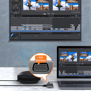 Hot bán <span class=keywords><strong>USB</strong></span> HUB 10 cổng hỗ trợ tất cả các Loại-C kênh máy tính HD-MI USB3.0 USB2.0 SD TF RJ45 VGA audio3.5mm tần số âm thanh <span class=keywords><strong>USB</strong></span>- - Product Image 5