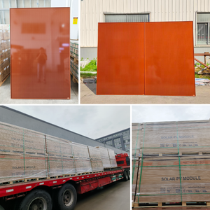 <span class=keywords><strong>Couleur</strong></span> orange BIPV 350W 360W <span class=keywords><strong>Panneau</strong></span> <span class=keywords><strong>solaire</strong></span> carreaux de mur extérieur Système d'énergie <span class=keywords><strong>solaire</strong></span> sur le réseau Module <span class=keywords><strong>solaire</strong></span> Pv hybride de <span class=keywords><strong>couleur</strong></span> orange - Product Image 3