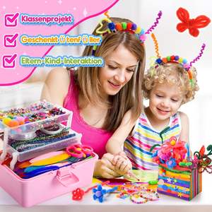 1127 pièces Kits d'artisanat DIY Ensemble de jouets en nettoyeur de tuyaux Projets artistiques Jouets éducatifs DIY pour enfants - Product Image 3