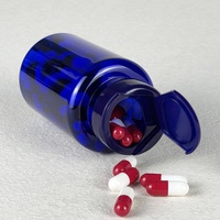 Bouteilles PET personnalisées, capsules transparentes, emballage de compléments alimentaires de qualité alimentaire, petites bouteilles de médicaments, contenants hermétiques
