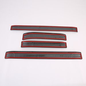 Nuovi accessori Auto Auto inserzione davanzale porta Scuff piastra adesivo soglia coperchio pannello per Toyota Corolla 2019 - Product Image 2