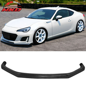 Alerón Inferior Delantero Estilo CS para Subaru BRZ 17-20, Sin Pintar, Negro, PU, Accesorios Automotrices - Product Image 1