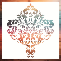Pochoirs Translucides Grands Mandala pour la Peinture - Gabarits Mandala Réutilisables - Motifs 60x60cm pour Mur, Tissu, Bois