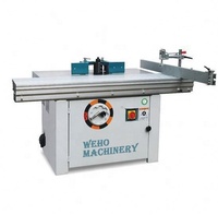 Weho Woodworking Machinery, commande manuelle, 5.5kW, acceptant les commandes OEM, Dégauchisseuse profilée, Dégauchisseuse à profilés, Dégauchisseuse à tiges, avec table coulissante