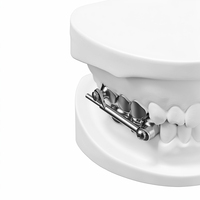 ISO Sertifikalı Dental Herbst Ortodontik Cihazı Özel Mandibular İlerletme Cihazı Tıbbi Sınıf 316L Paslanmaz Çelik