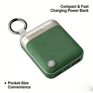 พาวเวอร์<span class=keywords><strong>แบ</strong></span>งค์ขนาดเล็ก 10000mAh พร้อมสาย<span class=keywords><strong>ชาร์จ</strong></span>คู่ใน<span class=keywords><strong>ต</strong></span>ัว รองรับการชาร์จเร็ว 22.5W PD หน้าจอดิจิ<span class=keywords><strong>ต</strong></span>อล แสดงผลการชาร์จ  สำหรับ<span class=keywords><strong>โทรศัพท์</strong></span>มือถือ - Product Image 2