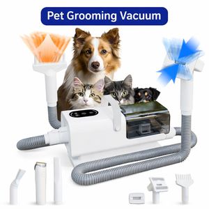Aspirateur portable pour toilettage des <span class=keywords><strong>animaux</strong></span> domestiques, pour l'élimination des poils de chien et de chat, le démêlage, la coupe et le nettoyage - Product Image 2