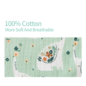 100% algodón Infantil <span class=keywords><strong>6</strong></span> capas Muselina bebé alimentación Baberos bebé bufanda Baberos - Product Image 5