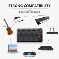 Contrôleur DJ professionnel GAX-QQ8 avec une console de mixage audio auxiliaire