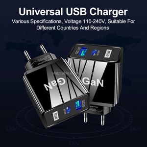 65W PD Fast Charger Cell Phone Charger GaN <b>Type</b> <b>c</b> Charger QC3.0+PD33W Travel <b>Adapter</b> for Smartphone - Product Image 5