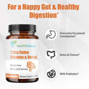 Cápsulas Premium Personalizadas Sin Gluten para Limpieza y Desintoxicación del Colon de 7 Días con Mezcla Probiótica, Apoyo a la Salud - Product Image 5