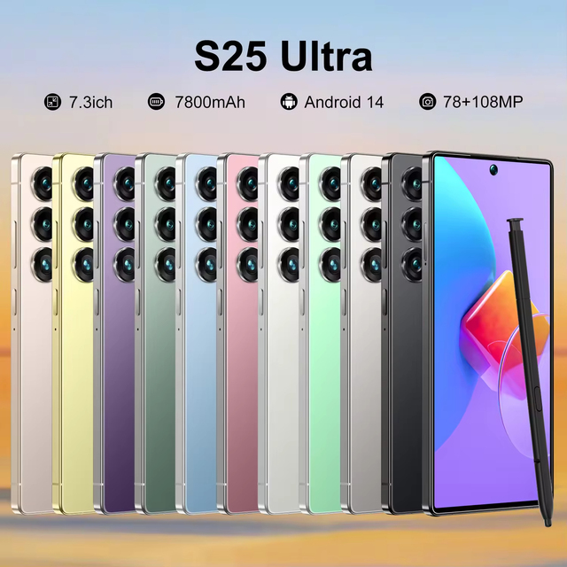 Free_Shipping for US S25 Ultra 5G Deca Core Smartphones 12GB+512GB Dual Sim CDMA LTE