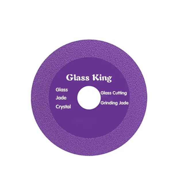 Ultra thin fast cutting diamond saw blade glass cutting disc for Jade Crystal glass