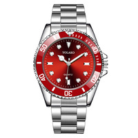 Montre à quartz pour homme avec mouvement Citizen, boîtier en alliage et bracelet en acier inoxydable, logo personnalisé, vente en gros, fabricant chinois