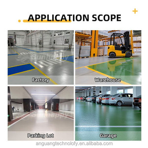 Direct Factory Price High Quality <b>Epoxy</b> Thin-Layer <b>Coating</b> Strong Adhesion Durable Seamless Glossy Finish for Warehouse <b>Floors</b> - Product Image 5