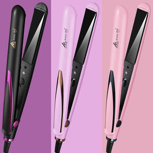 Lisseur électrique portable transfrontalier en gros, ions négatifs, céramique LED, double usage humide/sec, température à quatre vitesses - Product Image 4