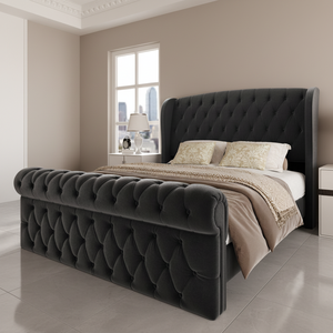 <span class=keywords><strong>Letto</strong></span> Moderno di Lusso in Stile Europeo, Rivestito in Velluto Rosa, con Testiera Regolabile in <span class=keywords><strong>Legno</strong></span> di Quercia, Misure King/Queen, Capacità di Carico 450 kg - Product Image 1