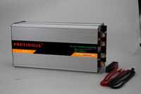 Onduleur Pretiosus 5000W DC12V 24V 48VtoAC110V 120V 220V 230V Onduleur UPS à onde sinusoïdale pure avec convertisseur de puissance de chargeur