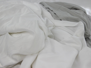 Các Sản Phẩm Cao Cấp Có Sẵn 1 * Ga Trải Giường + 1 * Ga Trải Giường + 2 * Vỏ Gối 100 Lyocell Bộ Ga Trải Giường Bằng Vải Tre Màu Trắng - Product Image 6