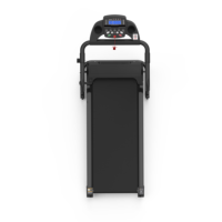 Tapis roulant pliable pour usage domestique 300 lbs avec haut-parleur, écran LCD multifonctionnel, équipement de fitness cardio pour la maison