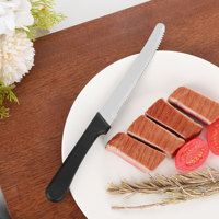 Couteaux à steak japonais en acier inoxydable de haute qualité, sur mesure, pour restaurant, avec logo