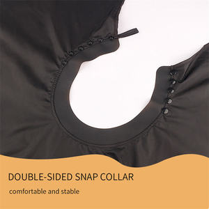 Mantella da Barbiere Impermeabile in Poliestere Lucido, Durevole, Ecologica, Antistatica, con Collo Elastico per Uomo e <span class=keywords><strong>Donna</strong></span> - Product Image 5