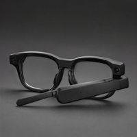 Lunettes intelligentes pliables avec affichage de navigation tête haute, autonomie de 5,3 à 10 jours, étanches IPX4/IP67, écran tactile, application