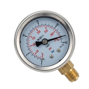 Manomètres compacts de haute qualité 40 mm NPT1/4, connectés, avec jauge de 2,5 % pour l'huile et le gaz - Product Image 3