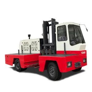 TDER 3吨5吨柴油电动侧装载机叉车用于超长货物