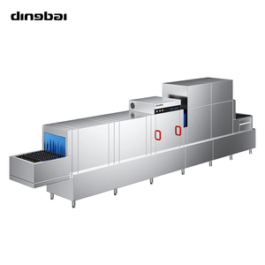 Lavavajillas totalmente automático estilo dragón Dingbai para uso comercial en restaurantes grandes, cafetería - Product Image 1