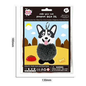Kit de Manualidades Fácil de Hacer, con Temática de Animales del Bosque, para Coser y Tejer, con Fieltro de Lana, para Actividades Escolares y Fiestas Preescolares - Product Image 2