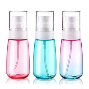 ขวดสเปรย์เครื่องสำอางขนาด 30 มล. 60 มล. 80 มล. 100 มล. ขายส่ง หลายสีให้เลือก ขวดพลาสติก UPG ขวดสเปรย์กันแดด - Product Image 1