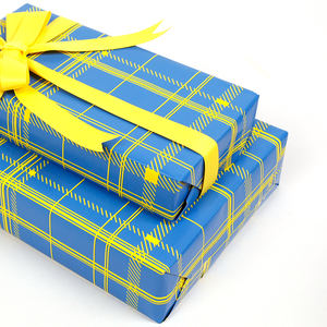 Factory Wholesale 80g <b>Christmas</b> Custom <b>Luxury</b> Gift Wrap <b>Paper</b> 43*300cm <b>Wrapping</b> <b>Paper</b> for Packaging - Product Image 2