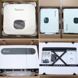 Growatt อินเวอร์เตอร์ออนกริด 6Kw 10Kw 15KW 50Kw ออนกริด 380V สามเฟส รุ่น MOD 10KTL3-X อินเวอร์เตอร์ออนกริด Growatt 380V สามเฟส สำหรับโซลาร์เซลล์ - Product Image 1
