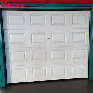 Pintu Garasi Otomatis Terangkat Bersegmen dari Aluminium Baja Kaca Tahan Air Voltor Wholesale 16x8 8x7 untuk Hunian - Product Image 1