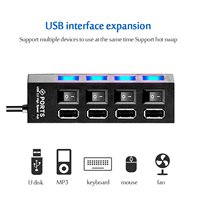 Hub USB-C 3.0 d'occasion à 10 ports avec prise Mini et prise Micro SD, prise en charge du transfert de données et de la charge haute vitesse 5 Gbit/s