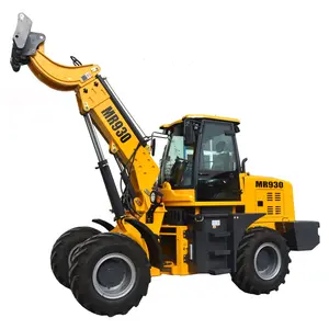 Yunnei yuchai Cummins Perkins nhỏ nhỏ gọn telehandler Kính thiên văn Bánh Xe Tải leo núi nâng cao MR3000 Kính thiên văn bùng nổ loader