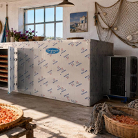 Industriële warmtepomp visdroger, zeewaterproducten droogmachine, hardloper