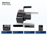 LPB-09 Machine à coussins d'air professionnelle compacte à corps métallique 110V 220V pour système d'emballage d'expédition en entrepôt e-commerce