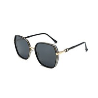 Lunettes de soleil Everglint Optical Manufacturers avec monture en plastique et verres en PC multicolores, lunettes de luxe pour femmes, mode et plein air