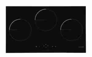 Bếp 3 Bếp Được Sử Dụng Điện 3500W Tích Hợp Trong Bếp Cảm Ứng Cooktop Đen - Product Image 2