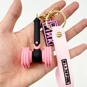 Nuevo llavero con luz LED de <span class=keywords><strong>BLACKPINK</strong></span>, mini martillo rosa, colgante para conciertos de Kpop, amuleto para bolso de Jisoo y Jennie - Product Image 6