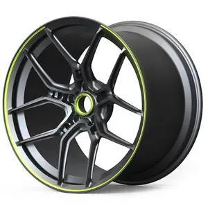 Alloy Wheel 18 19 20 21 22Inch PCD 5x112 5x114.3 5x120 Green and Black Forged Passenger Car Wheels Rims for BMW 3 5 7 Series