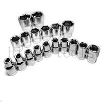 Douille courte hexagonale 8-36MM 1/2 "Grain droit et apparence double sillon