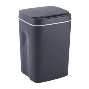 Sıcak satış akıllı otomatik mutfak çöp kutusu mini plastik akıllı çöp kutusu dokunmatik ABS tuvalet çöp tenekesi