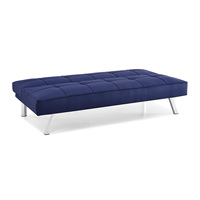 Günstiges Schlafsofa Moderne Wohnzimmermöbel Luxus-Schlafsofa Konvertierbares Stoff-Klappsofa