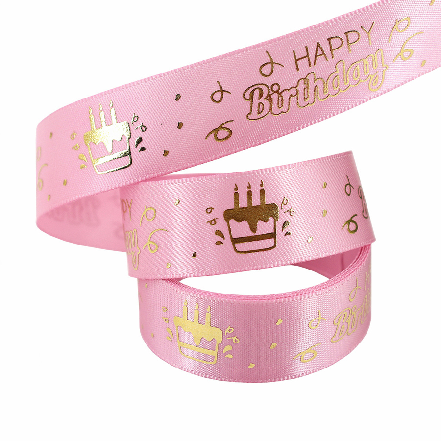 Pink-1.9cm*10yards